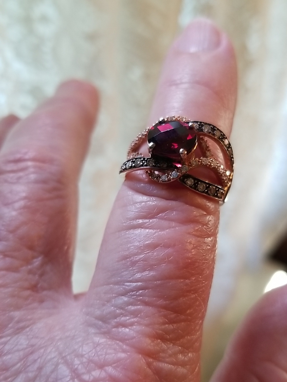 14K LeVian Rose Gold Ring